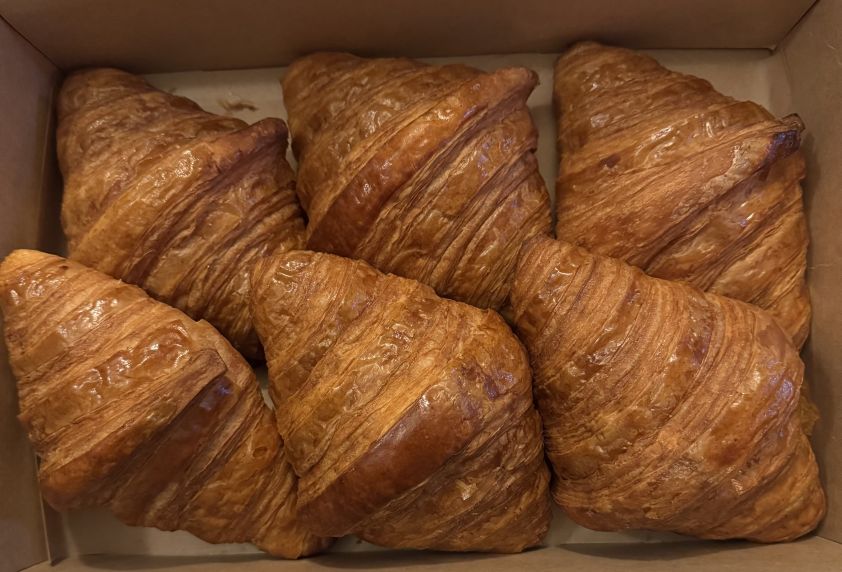 Plain Croissant Platter (6)