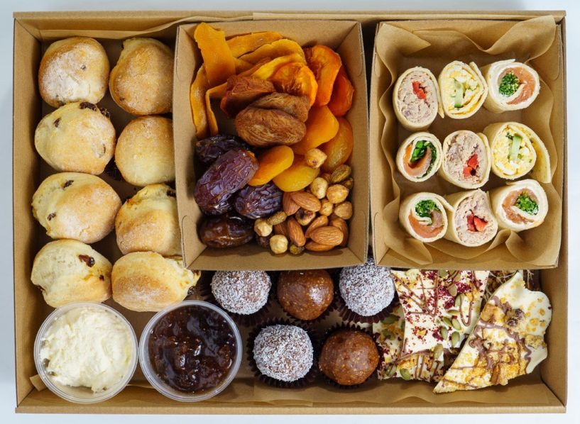 Savory and sweet high tea