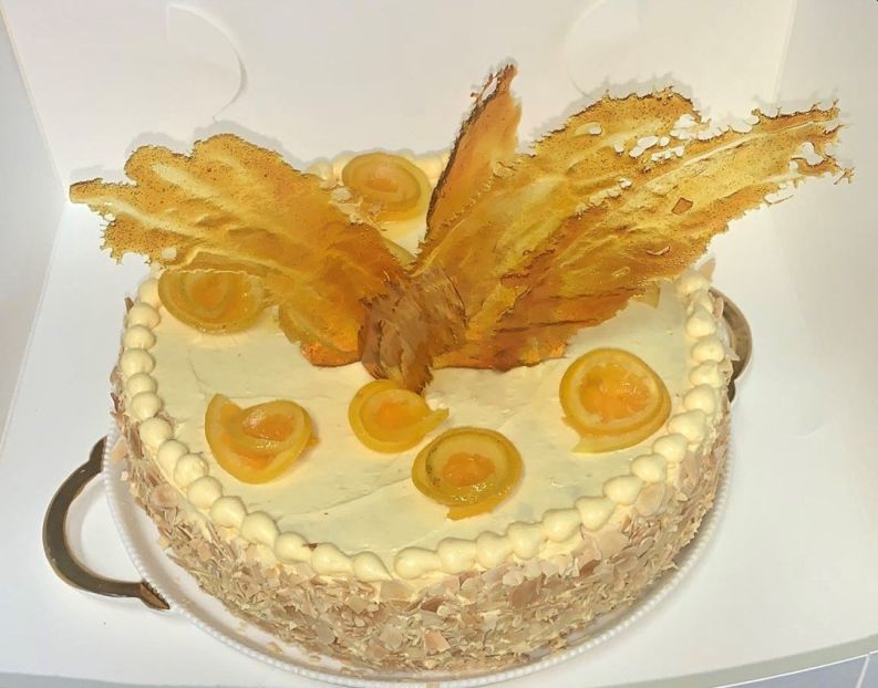 Orange and almond torte (27cm)