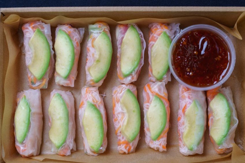 Rice paper rolls