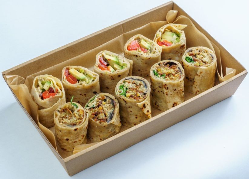 Assorted Filled Wraps