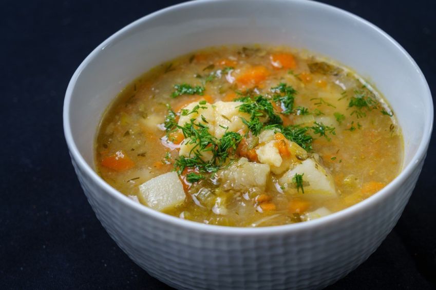 Country vegetable soup