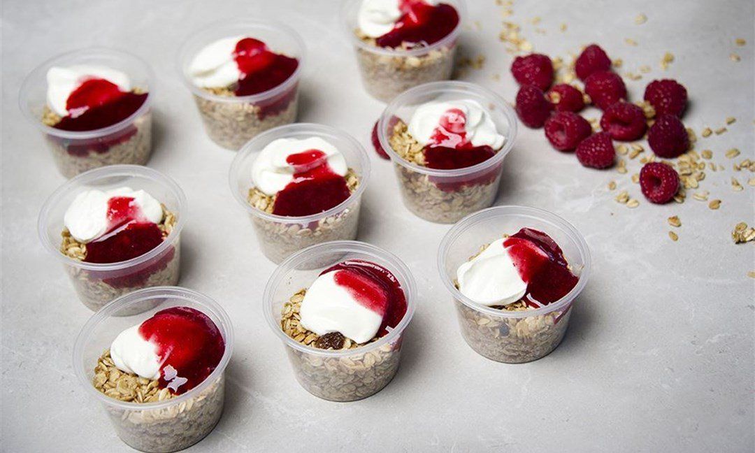 Bircher muesli cup