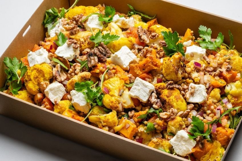 SPICED CAULI & GRAIN SALAD