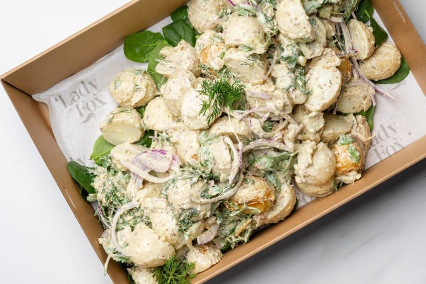 CRUSHED BABY POTATO SALAD (choose your size!)