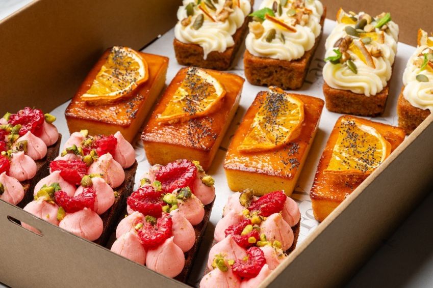 Mini Cake Selection Box (12 individual cakes)