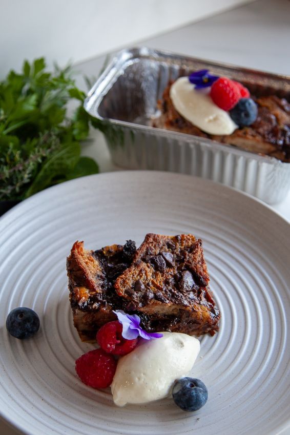 Choc-orange Bread & Butter Pudding