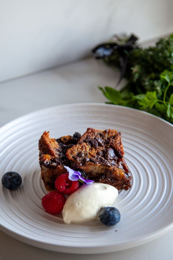 Choc-orange Bread & Butter Pudding