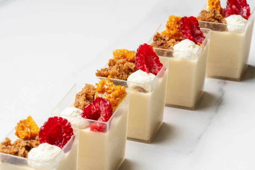 Sticky date panna cotta