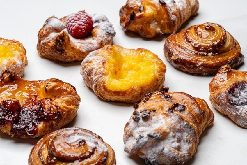 Mini assorted Danish pastries