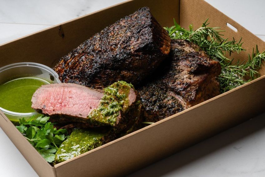 Crusted Beef Striploin