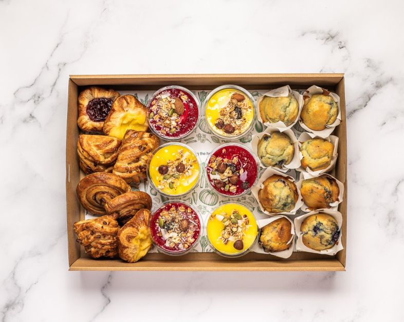 Breakfast Box with Mini Danishes