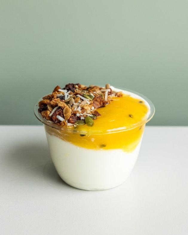 Passionfruit & Lemon Yoghurt and Granola Pot 