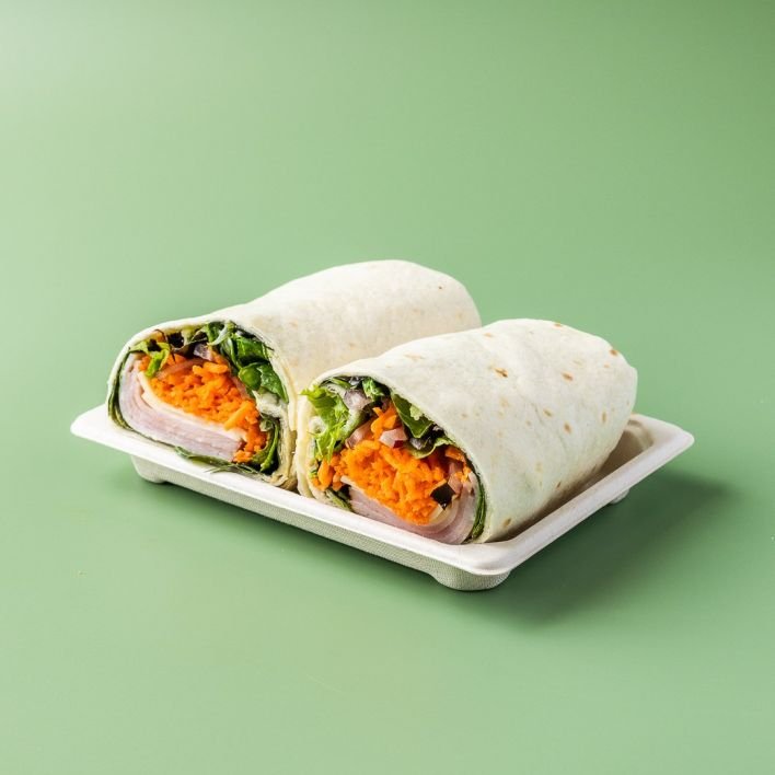 Ham, Mayo & Salad Wrap