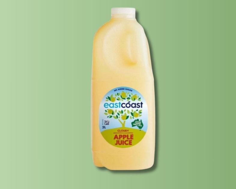 East Coast Cloudy Apple Juice 2lt