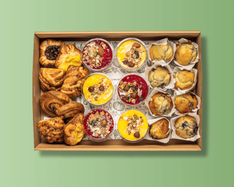 Breakfast Box with Mini Danishes