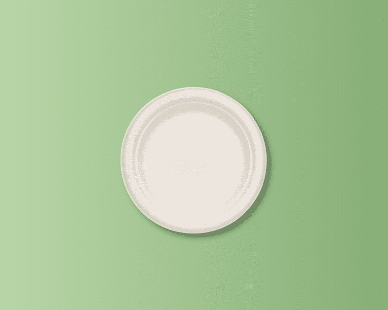Disposable Plates - Small Round