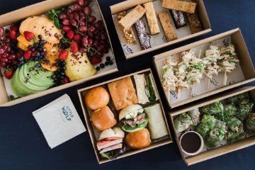 Full-day corporate catering package