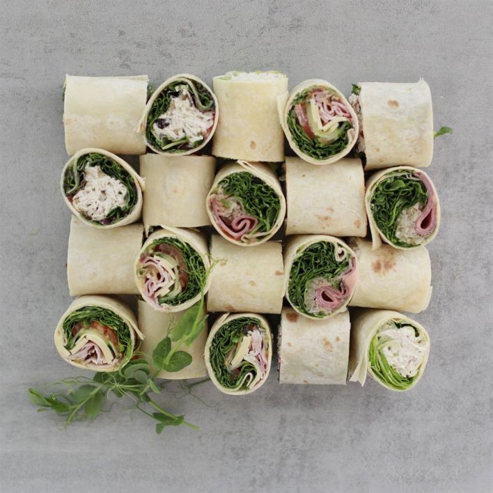 Mini Wrap Box (Selection of 21 Assorted Mini Soft Tortilla Wraps)