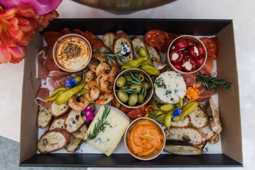 Spanish tapas platter