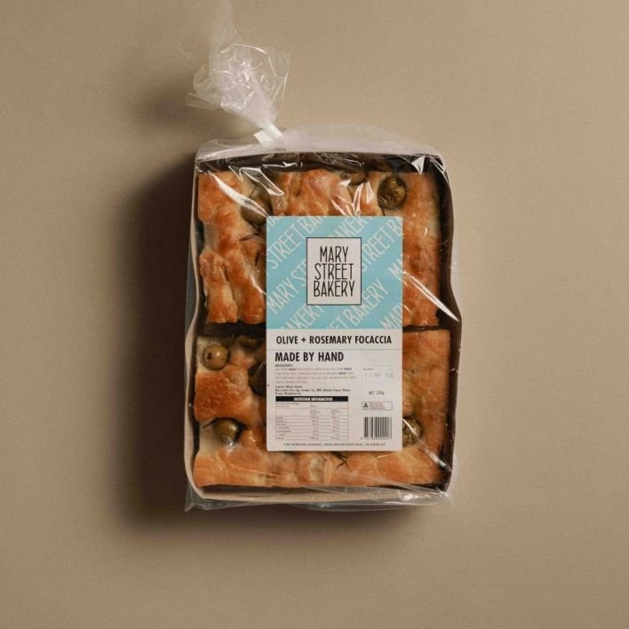 Rosemary + Olive Focaccia 2pkt 