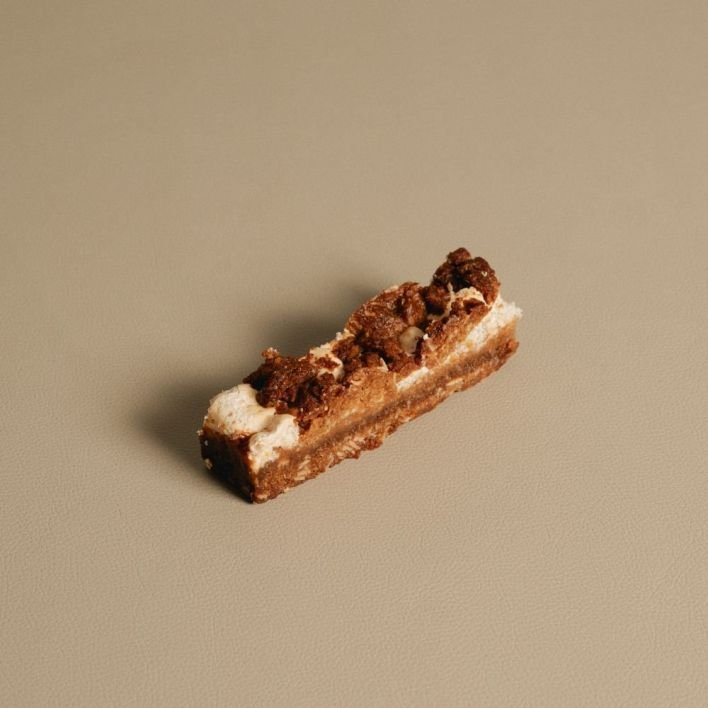 Coconut, Oat + Caramel Slice