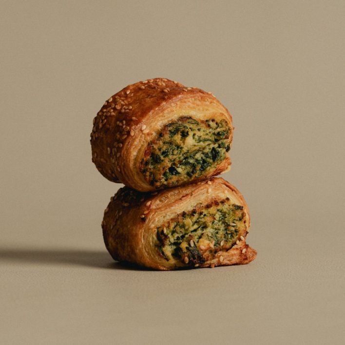 Mini Spinach + Ricotta Roll