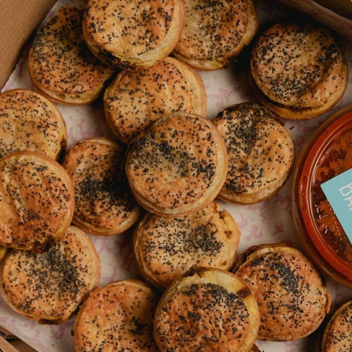 Mini Vegetarian Pie Box 40p