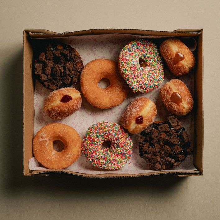 Donut Box 10p