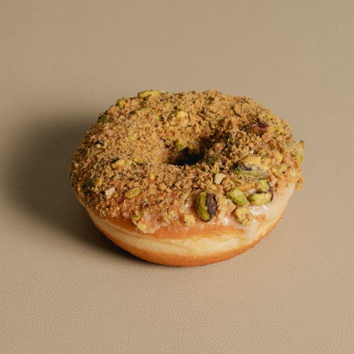 Pistachio Rosewater Donut