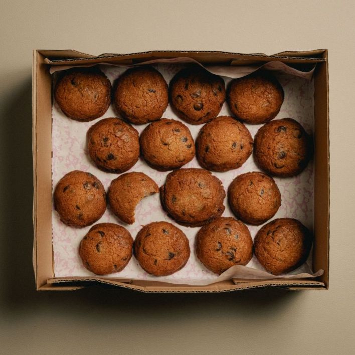 Choc Chip Cookie Box 15p