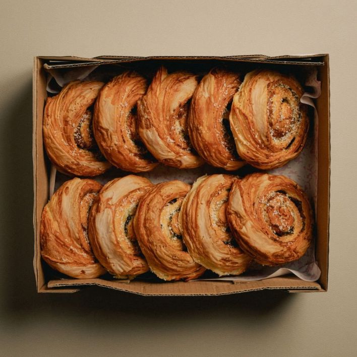 Savoury Danish Box 10p