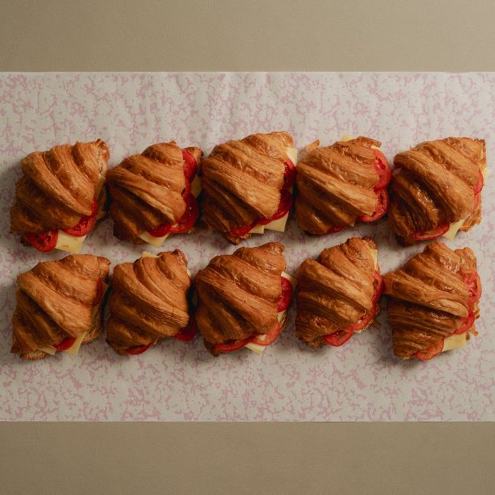 Mini Tomato + Cheese Croissant Box 10p