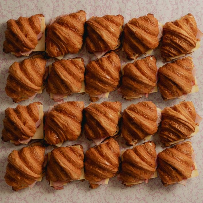 Mini Ham + Cheese Croissant Box 20p