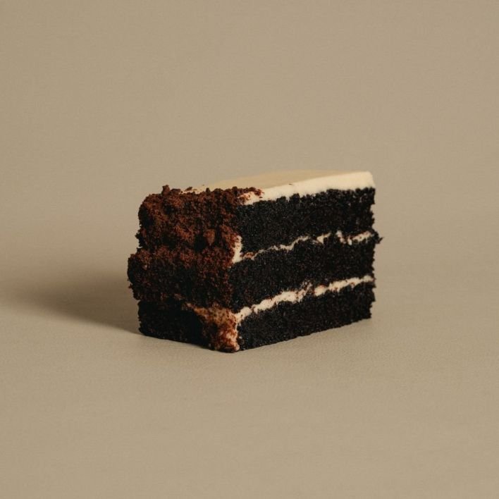 Choc Salted Caramel Cake SLICE