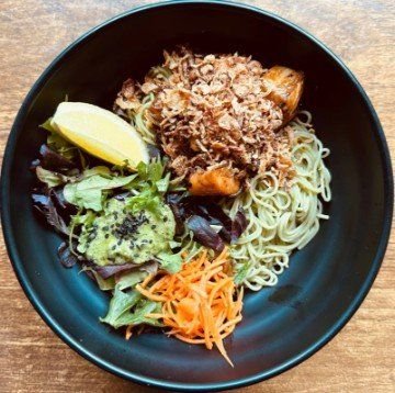 Large Vermicelli Salad - Seared Atlantic Salmon (GF) (DF)