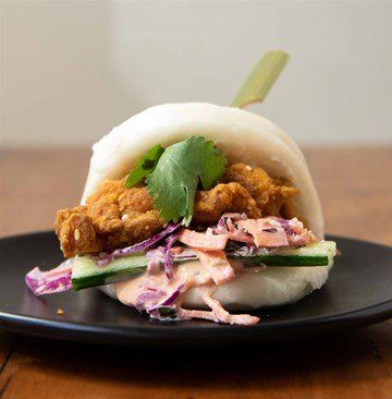 Steamed Bao Bun - Fried Chicken
