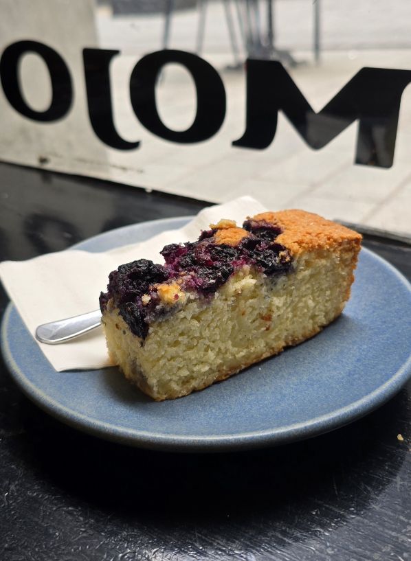 Blueberry & Coconut Slice