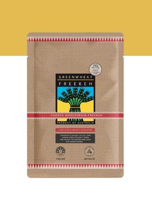 1kg Freekeh Cooked Wholegrain Greenwheat