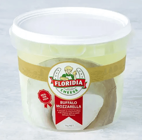 1kg Mozzarella Buffalo Floridia (125g x 8)