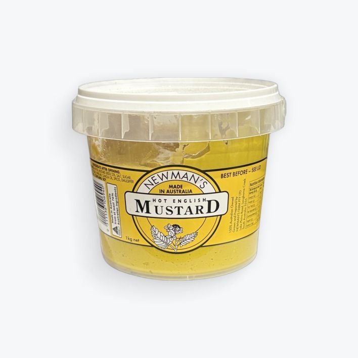1kg Mustard Hot English Newmans