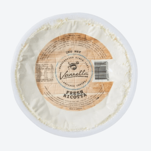2kg Ricotta Paesanella Fresh Basket