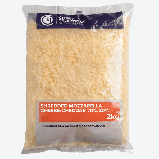 2kg Shredded Pizza Blend - Mozzarella & Cheddar