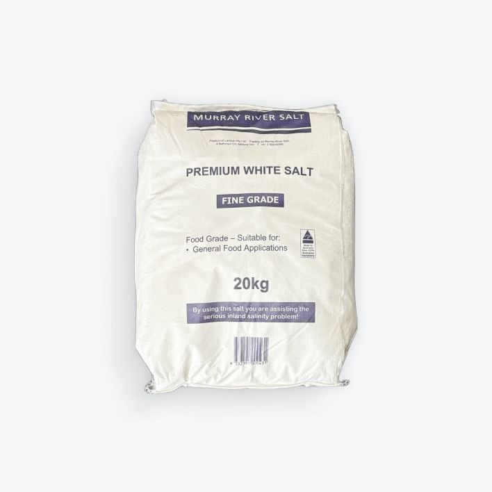 20kg Salt Murray River White Fine