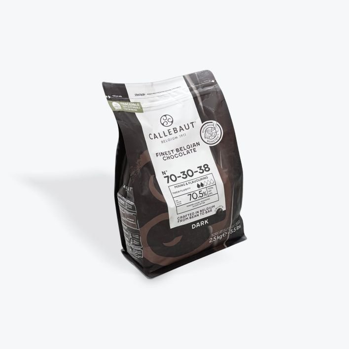 2.5kg Callebaut Callets Dark 70%