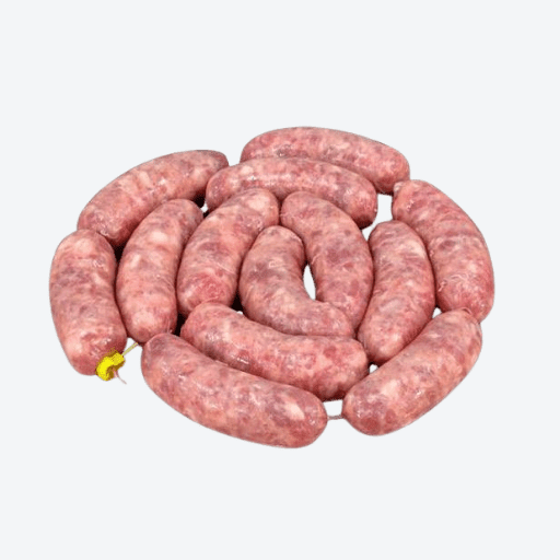2.5kg Little Butcher Sausage Pork & Fennel Thick - CHILLI - MINIMUM ORDER