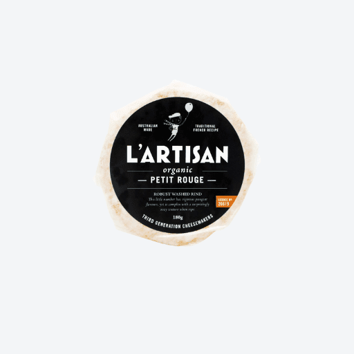 180g Lartisan Petit Rouge Wash Rind