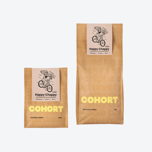 250g Cohort Coffee Roasters Beans - Happy Chappy