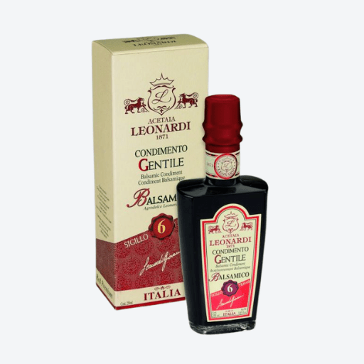 250ml Leonardi Aged Balsamic Condiment - 6 Travasi Red Seal
