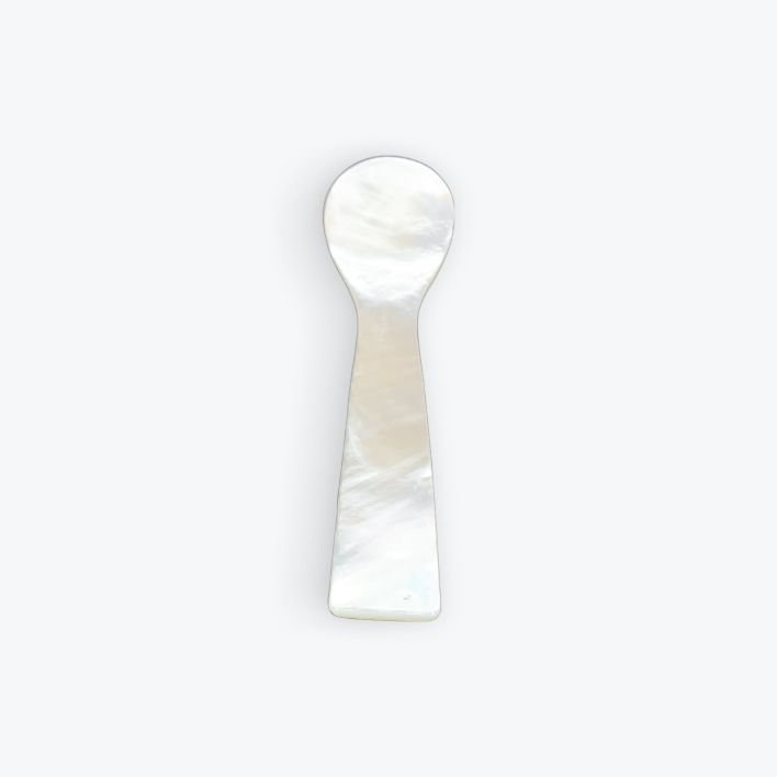 Caviar Accessories - Hand Carved Mother of Pearl Spoon